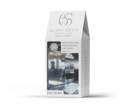 Gloss Stainless Steel Cleaner Sheets – high yield cleaner, stainless steel removes fingerprints, streak-free stainless steel cleaner, fridge cleaner, oven cleaner