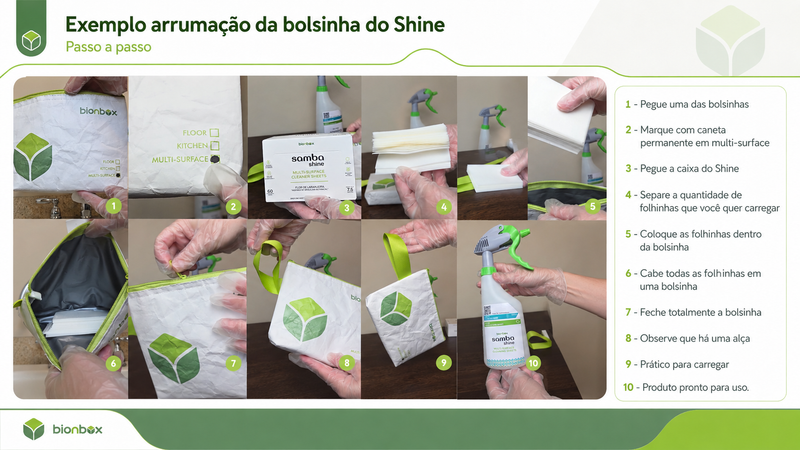 Organização Bolsinha - Brillo de Samba