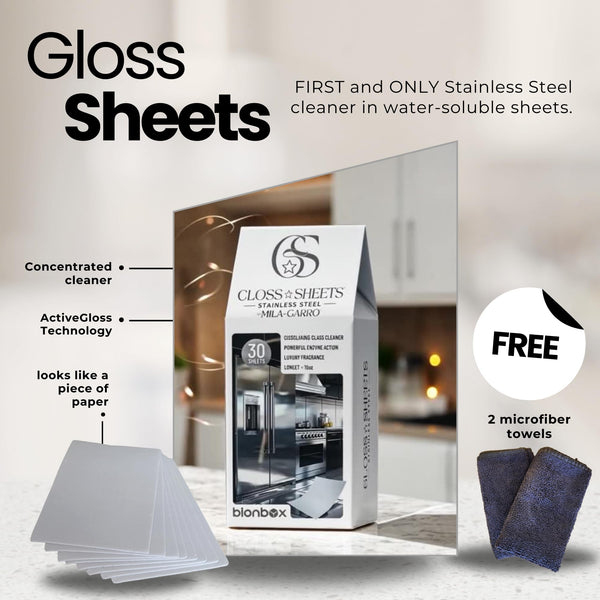 Gloss Sheets Stainless Steel — Mila Garro